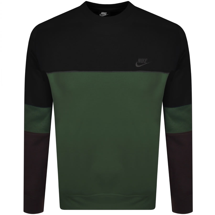 Alternative Image for ProductNike Crew Neck Logo Sweatshirt Black1